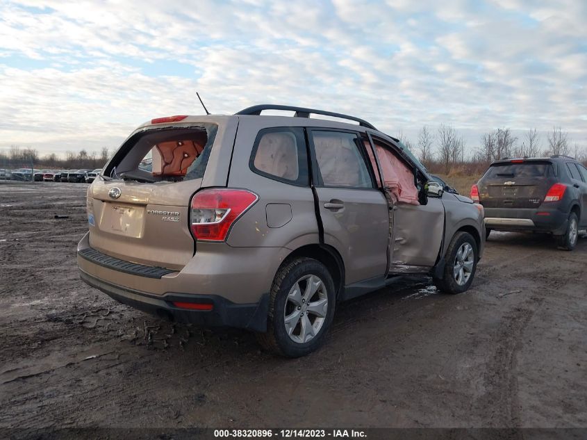 2015 SUBARU FORESTER 2.5I - JF2SJABC3FH492554