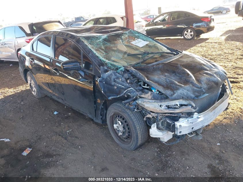2015 HONDA CIVIC LX - 19XFB2F50FE239356
