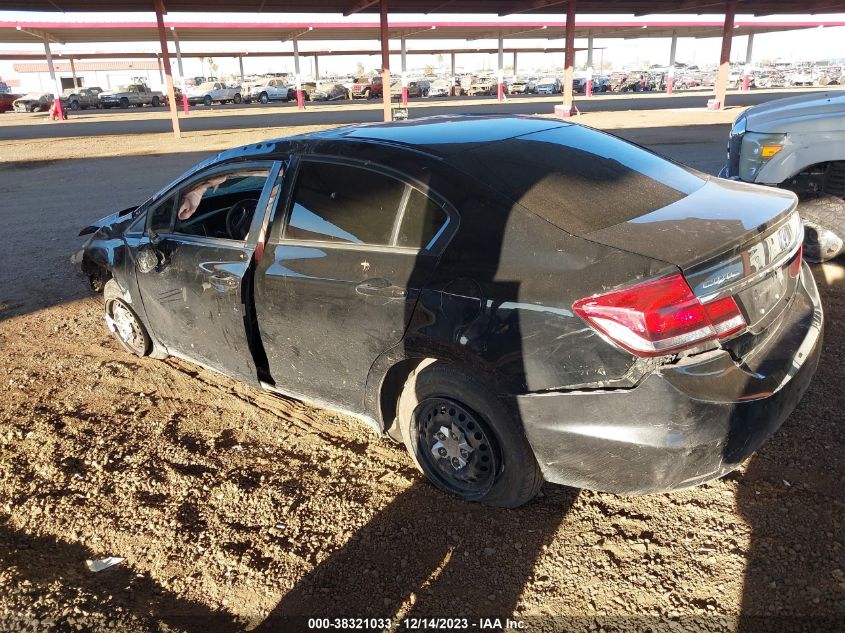 2015 HONDA CIVIC LX - 19XFB2F50FE239356