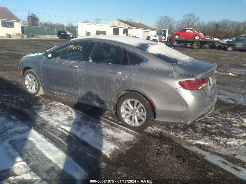 2015 CHRYSLER 200 LIMITED - 1C3CCCAB3FN731057