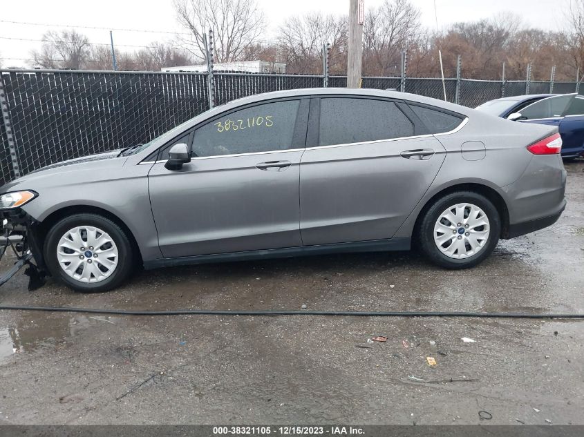 2014 FORD FUSION S - 1FA6P0G73E5385479