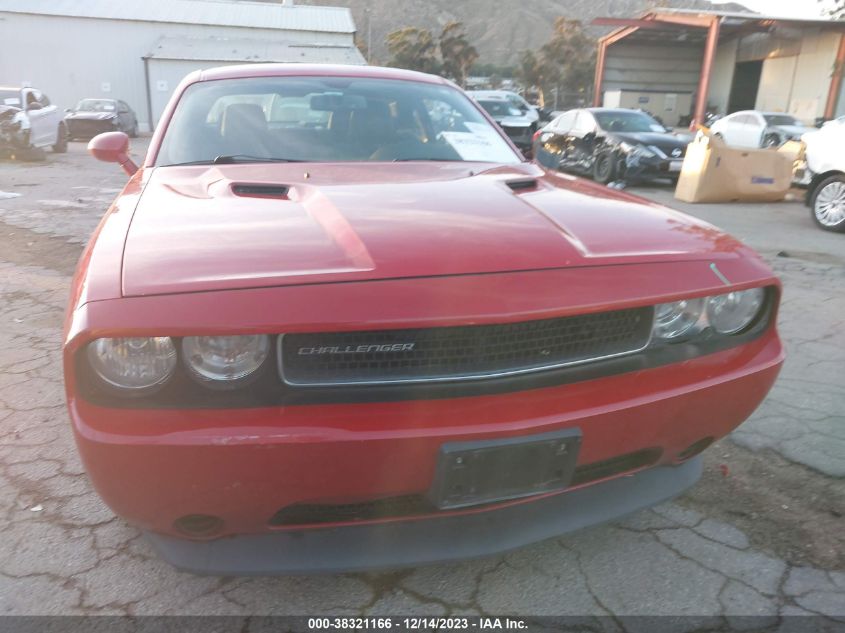2013 DODGE CHALLENGER SXT - 2C3CDYAG6DH569470