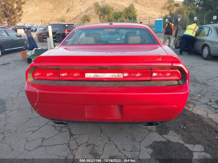 2013 DODGE CHALLENGER SXT - 2C3CDYAG6DH569470