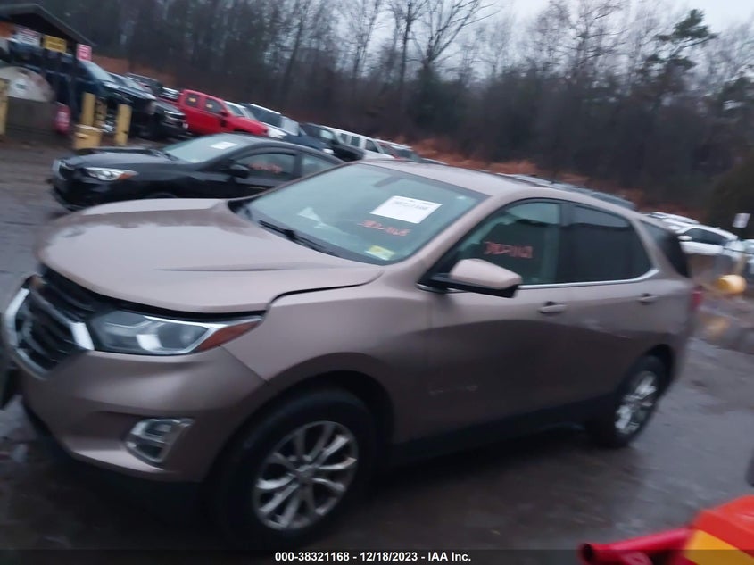 VIN 2GNAXSEV2J6162910 2018 CHEVROLET EQUINOX LT