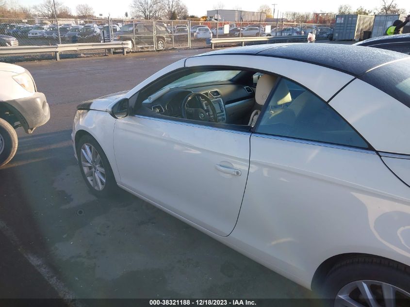 2013 VOLKSWAGEN EOS KOMFORT/SPORT WVWBW8AH3DV001176
