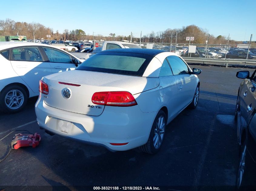 2013 VOLKSWAGEN EOS KOMFORT/SPORT WVWBW8AH3DV001176