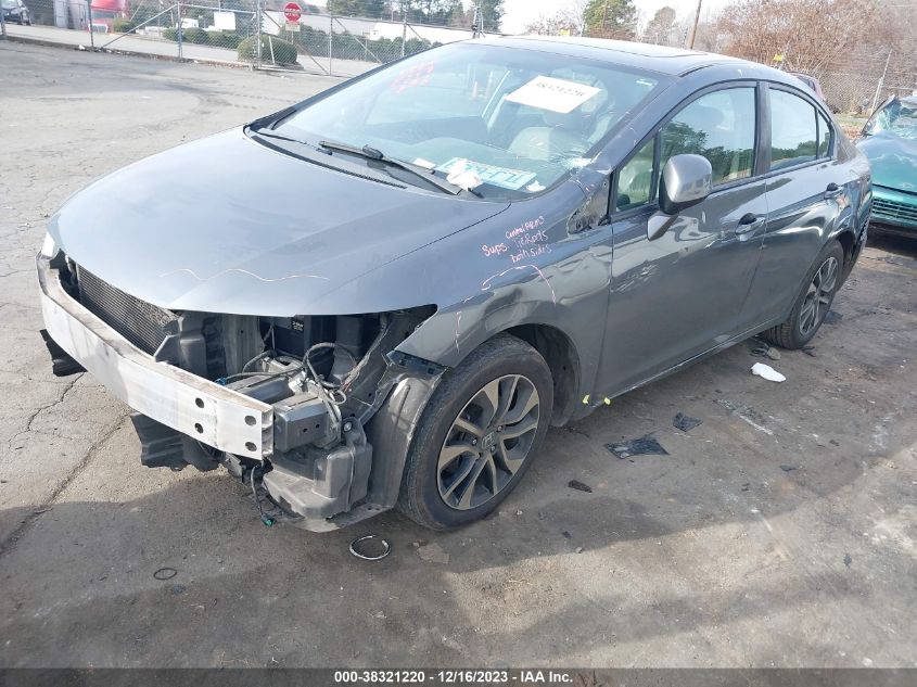 2013 HONDA CIVIC EXL - 19XFB2F94DE273302