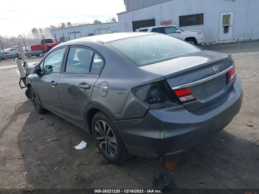 2013 HONDA CIVIC EXL - 19XFB2F94DE273302
