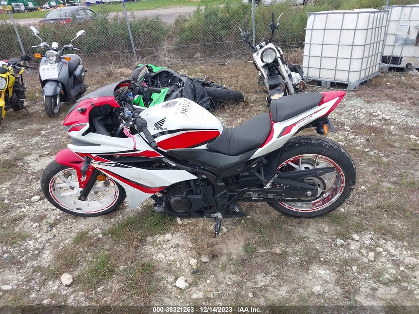 VIN MLHPC441XJ5500023 2018 HONDA CBR500 R