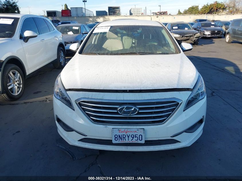 2017 HYUNDAI SONATA - 5NPE24AF6HH496897