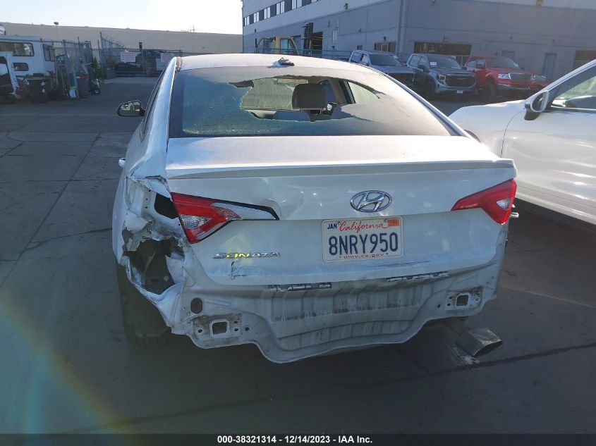 2017 HYUNDAI SONATA - 5NPE24AF6HH496897