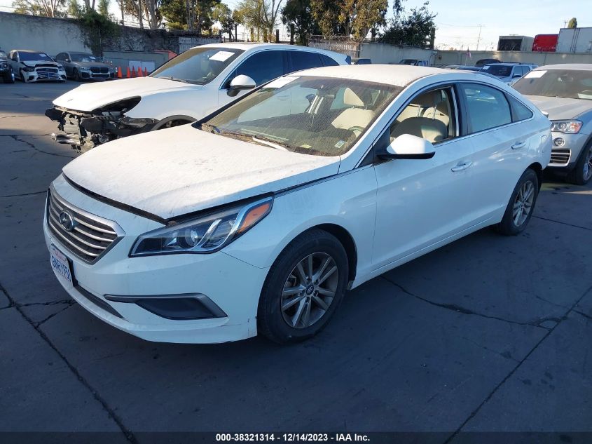 2017 HYUNDAI SONATA - 5NPE24AF6HH496897