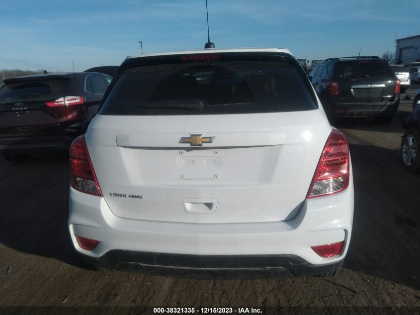 2022 CHEVROLET TRAX AWD LS - KL7CJNSMXNB549303