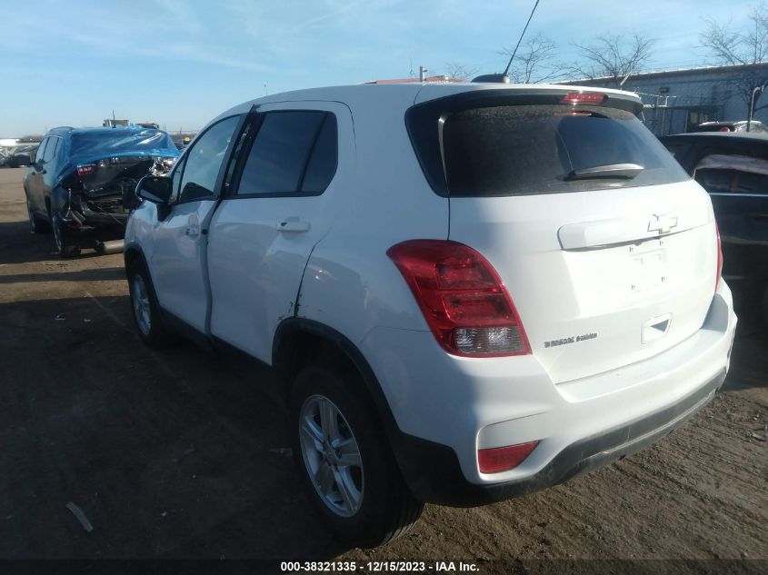2022 CHEVROLET TRAX AWD LS - KL7CJNSMXNB549303
