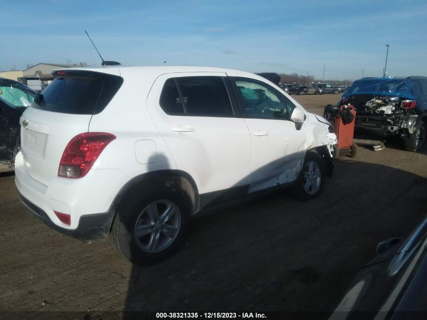 2022 CHEVROLET TRAX AWD LS - KL7CJNSMXNB549303