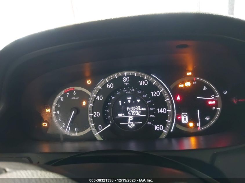2013 HONDA ACCORD EX-L V-6 - 1HGCR3F88DA025277