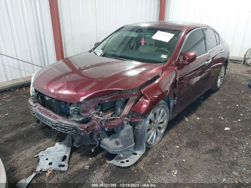 2013 HONDA ACCORD EX-L V-6 - 1HGCR3F88DA025277