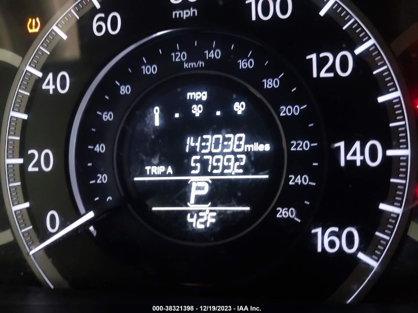 2013 HONDA ACCORD EX-L V-6 - 1HGCR3F88DA025277