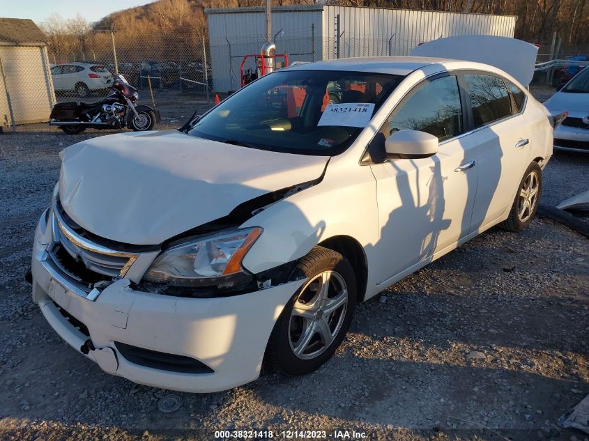 3N1AB7AP4EY263644 | 2014 NISSAN SENTRA