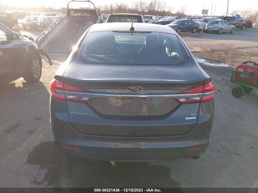 2018 FORD FUSION SE - 3FA6P0HD3JR135770