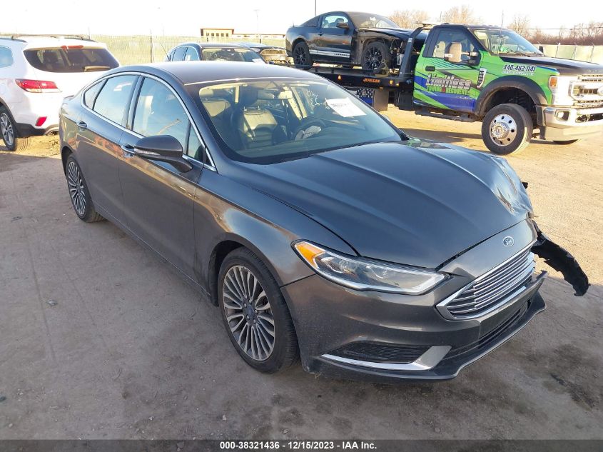 2018 FORD FUSION SE - 3FA6P0HD3JR135770