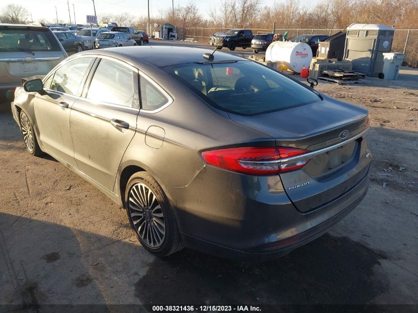 2018 FORD FUSION SE - 3FA6P0HD3JR135770