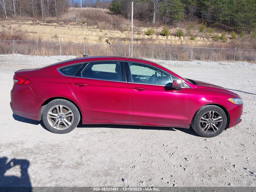 VIN 3FA6P0HD7JR179853 2018 FORD FUSION SE
