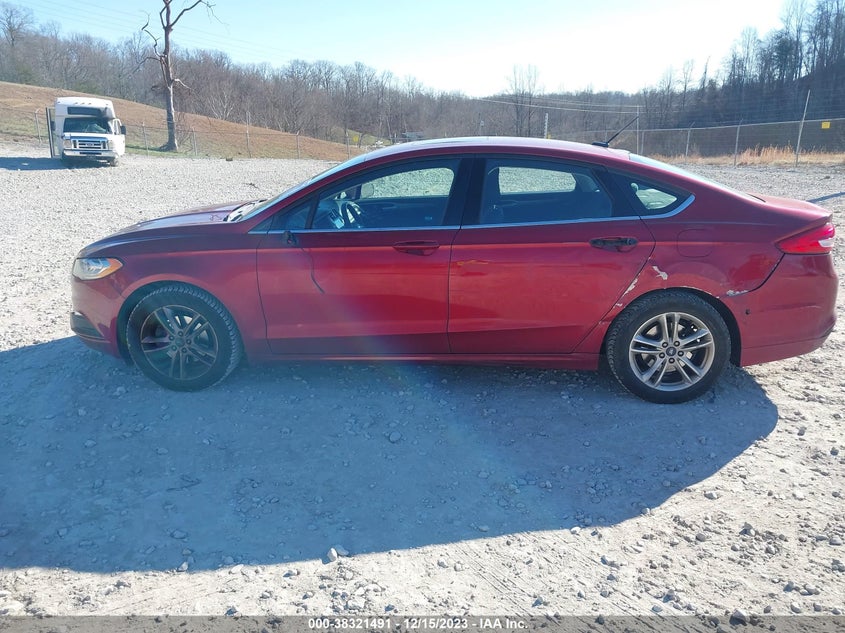 VIN 3FA6P0HD7JR179853 2018 FORD FUSION SE