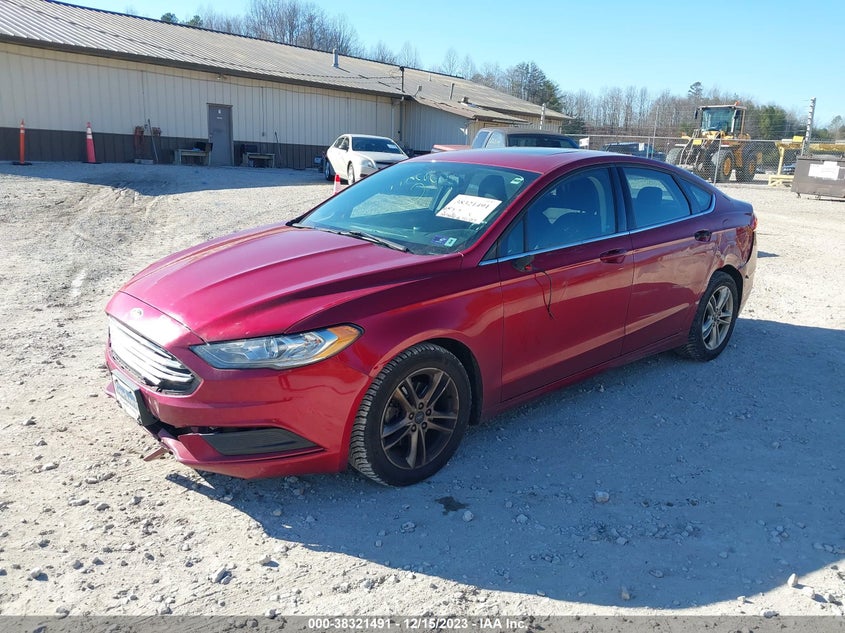 VIN 3FA6P0HD7JR179853 2018 FORD FUSION SE