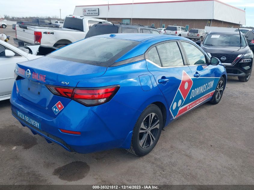 2021 NISSAN SENTRA SV XTRONIC CVT - 3N1AB8CV0MY248624