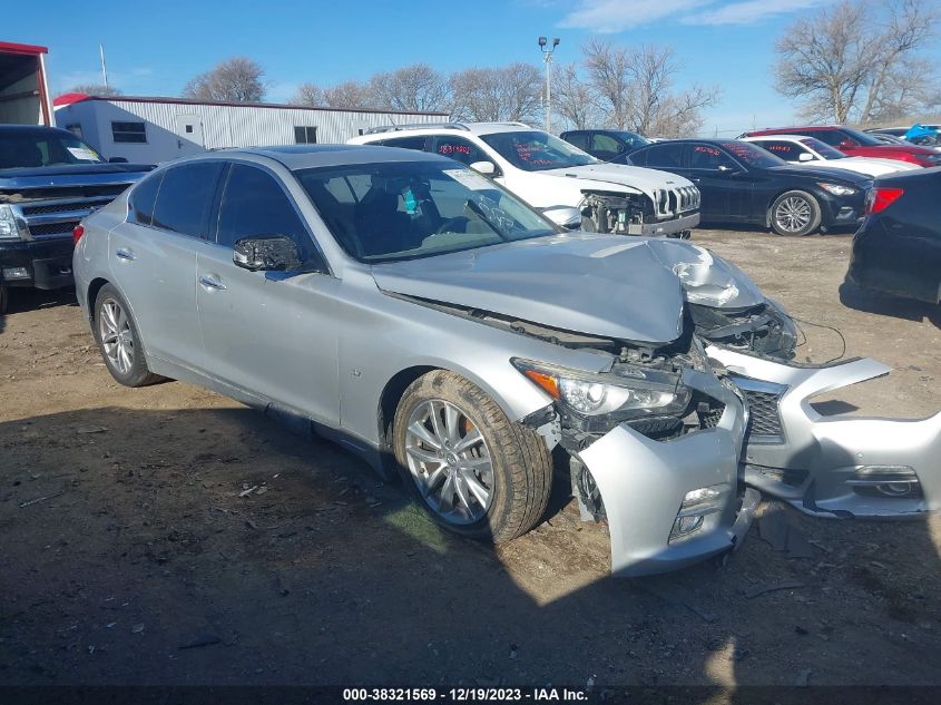 2014 INFINITI Q50 PREMIUM/SPORT - JN1BV7AR5EM690606