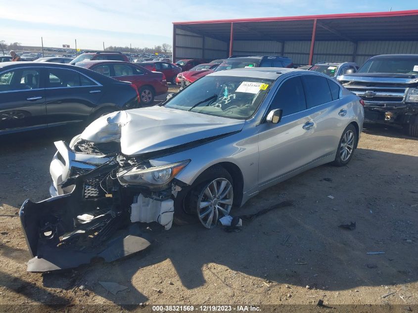 2014 INFINITI Q50 PREMIUM/SPORT - JN1BV7AR5EM690606