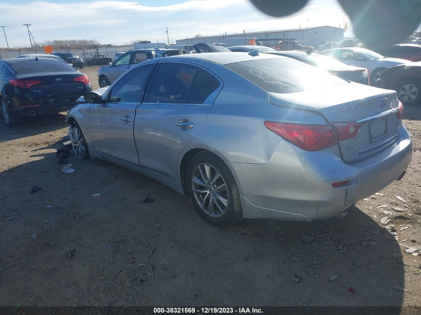 2014 INFINITI Q50 PREMIUM/SPORT - JN1BV7AR5EM690606