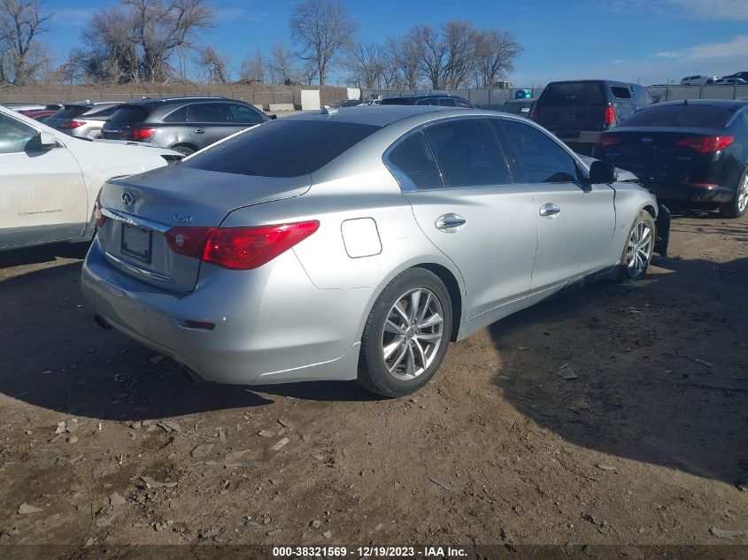 2014 INFINITI Q50 PREMIUM/SPORT - JN1BV7AR5EM690606