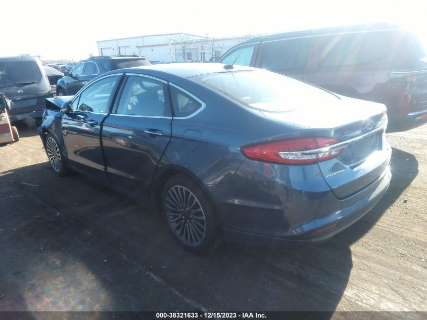 2018 FORD FUSION SE - 3FA6P0HD7JR108362