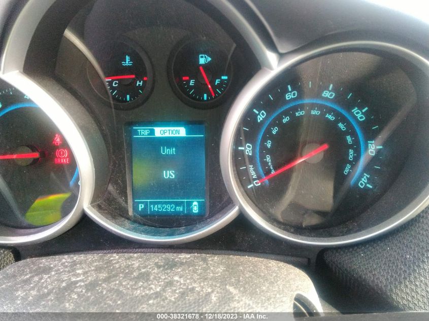 2013 CHEVROLET CRUZE LT - 1G1PC5SB4D7171938