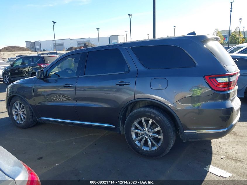 2017 DODGE DURANGO SXT RWD - 1C4RDHAG2HC743677