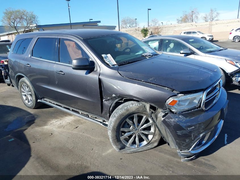 2017 DODGE DURANGO SXT RWD - 1C4RDHAG2HC743677