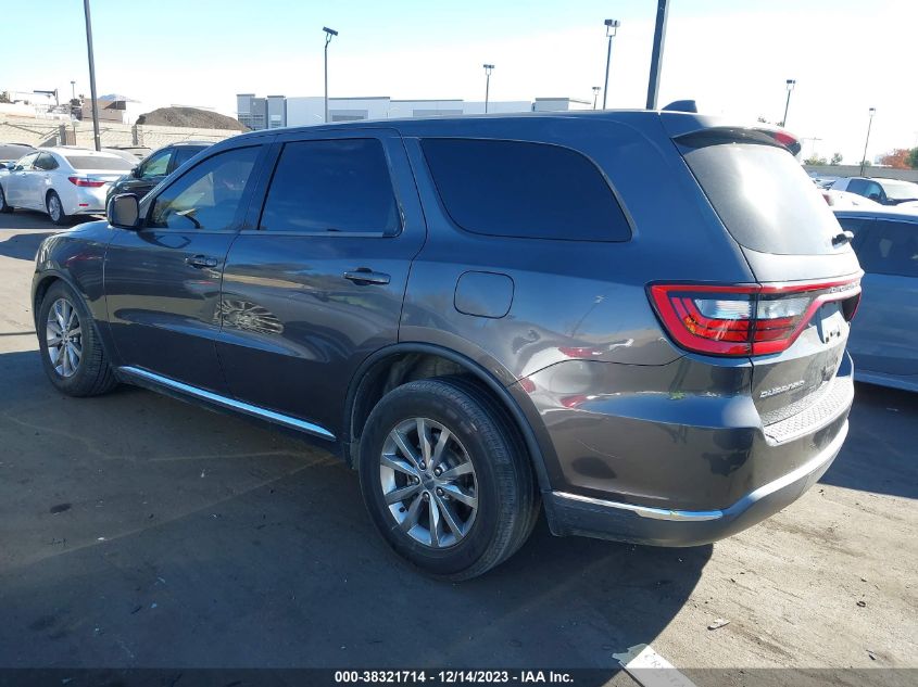 2017 DODGE DURANGO SXT RWD - 1C4RDHAG2HC743677