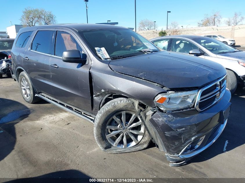2017 DODGE DURANGO SXT RWD - 1C4RDHAG2HC743677