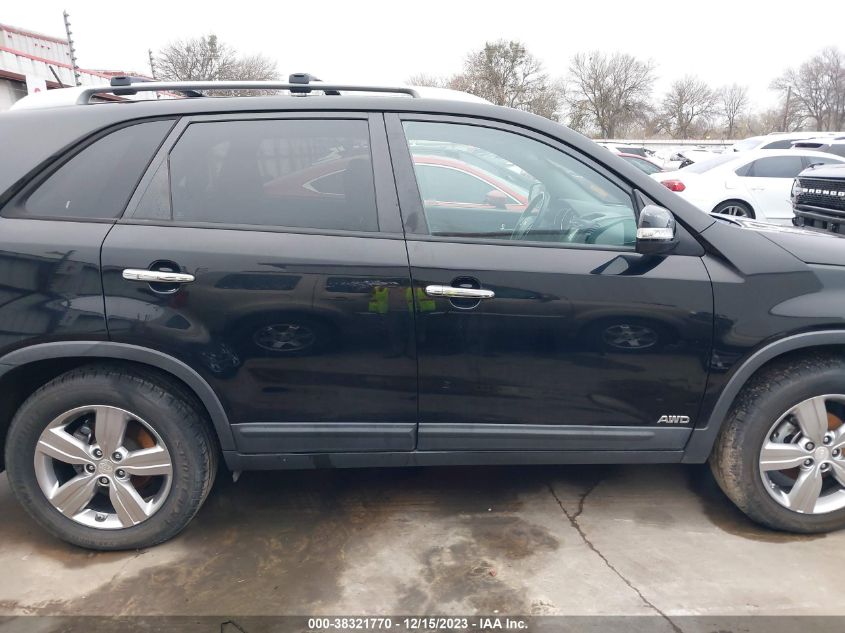 2013 KIA SORENTO EX - 5XYKUDA65DG404760