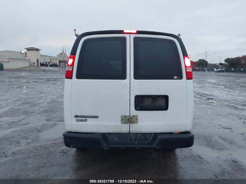 2017 CHEVROLET EXPRESS 2500 WORK VAN 1GCWGBFFXH1104949