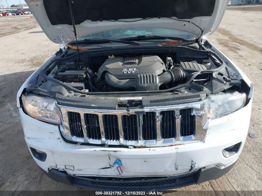 2013 JEEP GRAND CHEROKEE LAREDO - 1C4RJFAGXDC614643