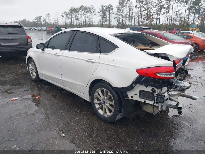 2020 FORD FUSION SE - 3FA6P0HD3LR161238