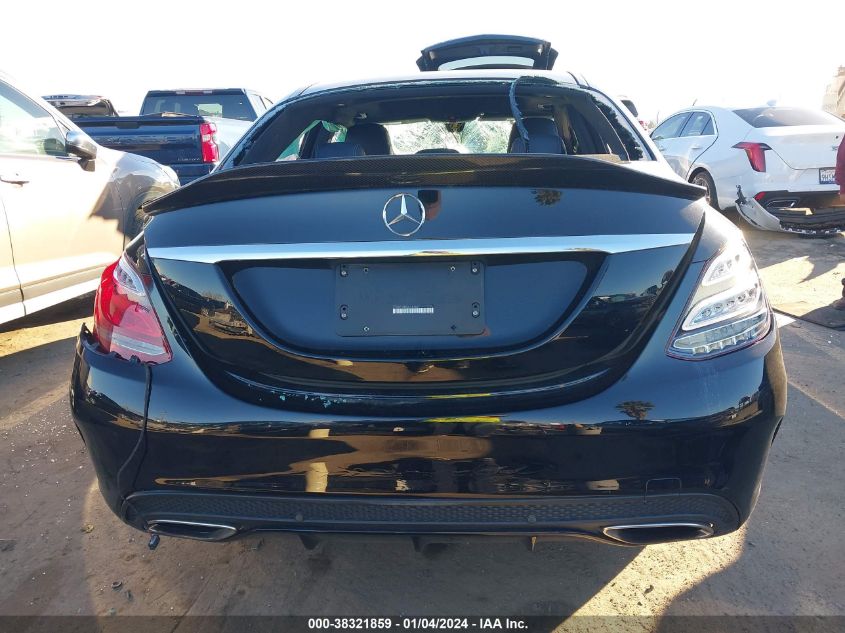 2017 MERCEDES-BENZ C 300 4MATIC/LUXURY 4MATIC/SPORT 4MATIC - 55SWF4KB5HU184037