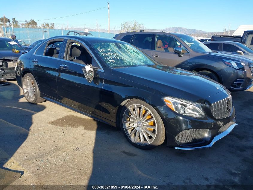 2017 MERCEDES-BENZ C 300 4MATIC/LUXURY 4MATIC/SPORT 4MATIC - 55SWF4KB5HU184037