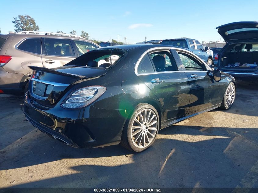 2017 MERCEDES-BENZ C 300 4MATIC/LUXURY 4MATIC/SPORT 4MATIC - 55SWF4KB5HU184037