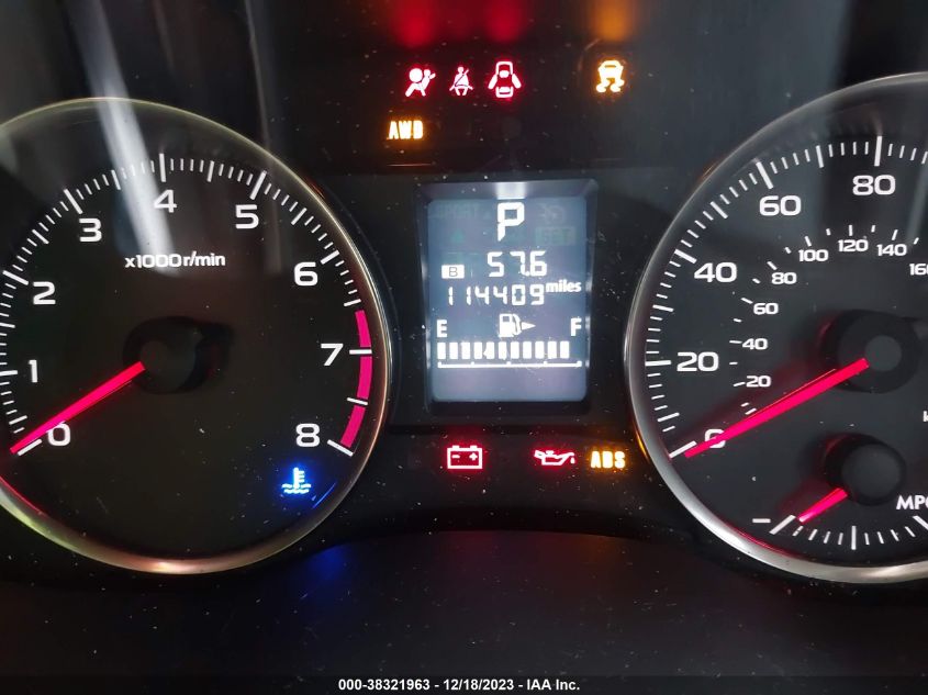 2014 SUBARU XV CROSSTREK 2.0 LIMITED - JF2GPAGC8E8244778