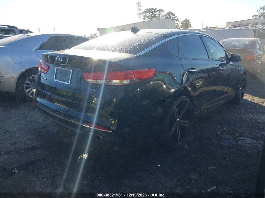 2016 KIA OPTIMA EX - 5XXGU4L31GG057879