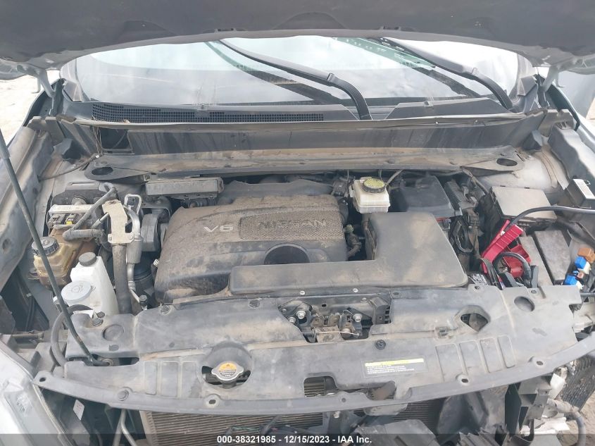 2017 NISSAN PATHFINDER SL - 5N1DR2MM7HC642771